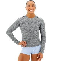 TYR 여성용 에어텍 퍼포먼스 긴소매 스포츠 티