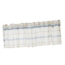 다방 부엌을 위한 세련된 체크 디자인 하프 커튼 창 층 깎아지른 듯한 보일