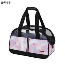 공장 직판 반려동물 외출 귀염둥이 가방 휴대용 귀요미 통기 애견 고양이 가방 크로스 도그백, 컬러풀 요정, L사이즈