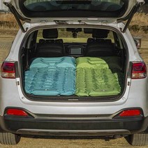 초경량 에어매트 캠핑 차박 베개일체형 자충매트 생활방수 나일론소재, 오렌지