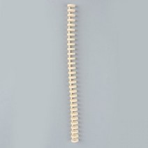 1pc 30 홀 루스 리프 플라스틱 바인딩 링 스프링 나선형 A4 A5 A6 종이 노트 문구 사무용품, BG