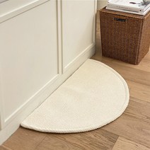 반달러그 반원 침실 러그 주방 러너 4컬러 국내산