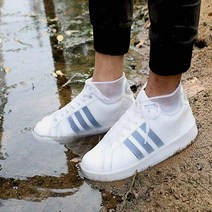 비오는날 신발 방수 커버 운동화 레인커버 장마 실리콘 신발 덮개, 1개, M(미디움)