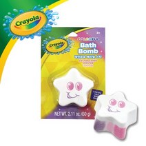 크레욜라 레인보우 배쓰밤(스타) 유아 입욕제 어린이 배쓰밤 목욕놀이