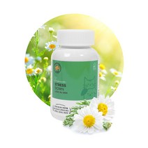 말썽쟁이여름 강아지 고양이 스트레스 신경 안정제 영양제 60g, 스트레스다운 60g