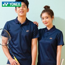 요넥스 221TS041U 공용 배드민턴 반팔 티셔츠 네이비