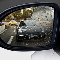 자동차 오염 눈오는날 김서림 머스탱사이드미러 신차 발수필름 렌트 거울, 머스탱 B타입 발수필름