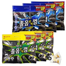 롯데 졸음껌(리필) 3봉+울트라파워(리필) 3봉(+밀크츄 2개포함), 6봉