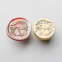 실링왁스인장 실링왁스도장 봉투 초대장 양각인감 스탬프제작 캐릭터스탬프, 동물 3