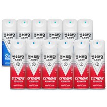 멘소래담 스프레이 파스 쿨 180mlx6개+익스트림 180mlx6개, 1세트