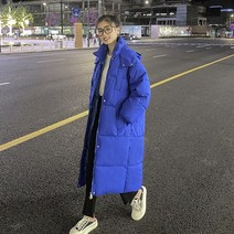 구스 다운 롱패딩 남자 여자 경량 용 여성용 차가운 코트 파카 후드 롱 패딩 자켓 스노우 아우터 빅사이즈