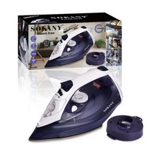 2400W 스팀 다리미소형 증기 발생기 가정용 스팀 다리미 의류 봉제 퀼트 및 제작 다림질 용, WHITE+UK
