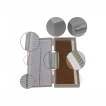 현미경 슬라이드 글라스 박스 50P 과학자재 실험실