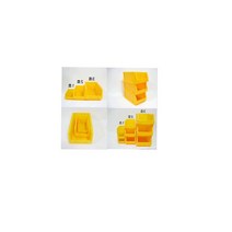 자동차공장 TV공장 조립식부품상자 6호 금속공예공방 수납함 못통 프라스틱박스 공구정리함 멀티공구함, 부품상자 6호