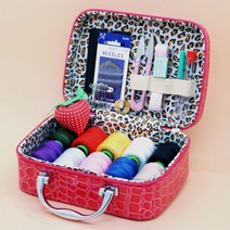 구매대행 KM 손바느질 케이스 가정용 세트 결혼 동반 바느질 바느질 바느질, 01.매홍색