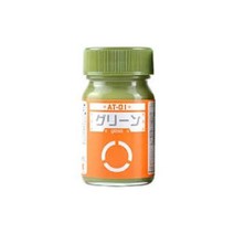 gaianotes 가이아노츠 AT-01 [가이아 컬러 보톰즈 컬러 시리즈 그린 15mL 광택], 단일