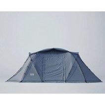 투 룸 텐트 락 그레이 6인 가족 캠핑 텐트 바닥천, 3 천