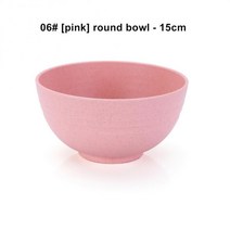 식기 그릇 짬짜면그릇 냉면그릇 밀짚 밥 가정용 세트 플라스틱 대형 수프 인스턴트 국수, 06 15cm