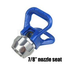 타이어모빌리티키트 공기압 주입기 버섯패치 1-6 시리즈 에어리스 팁 LP 노즐 저압 페인트 스프레이 분무, 25 nozzle seat