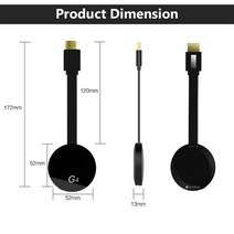 모니터 티비 컴퓨터용 usb 노트북 외장 위성 외장형 tv 수신 카드 원래 그래픽 저전력 비디오 많은 스팟2.4g 5g 스틱 1080p mirascreen 디스플레이 기 호환, g4 2.4g