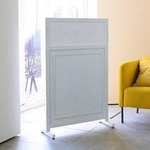 체리향기 사무실 가림막 넓은 1단 파티션, 화이트