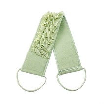 믹스어블 거품많이나는 양면 플라워 샤워타올 때타월, 1개, 그린, 1개