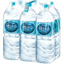 농심 백산수 2L 6개 생수 2리터 한묶음 한박스 1박스, 2L 6펫
