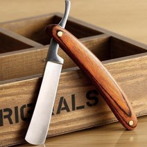 고품격 우드손잡이 클래식면도기 날면도기 접이식, 1개, 1개입