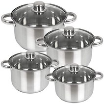 [독일직구] 8피스 베를린 요리 냄비 세트 인덕션 냄비 캠핑 조리기구 요리 냄비