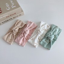 아기헤어밴드 곰돌이 꼬임 유아 여자 남자 돌 아기 50일 백일선물 여아 남아 터번 머리띠