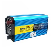 KDsafe KC인증 순수정현파 220V 인버터 9.7-15V 2000W