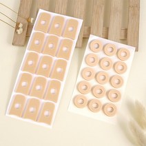 티눈 티눈패드 티눈패치 방지 쿠션 패드 밴드 보호밴드 물집 보호 방지 쿠션 패드 밴드 15PS KK360, 3.원형