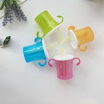 아가프라빨대컵 1p 180ml 아기컵 양손컵, 팡크