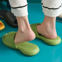 푹시니 층간소음 실내화 거실화 푹신한 슬리퍼 사무실, 옐로우235, 1개