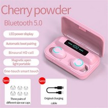 TWS 무선 헤드폰 터치 컨트롤 LED 디스플레이 5.0 블루투스 이어폰 2200mAh 안 드 로이드 Ios Airbuds 충전, 04 D