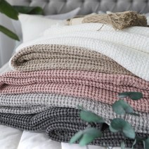 블랑데코 라이오셀 와플 홑이불겸 스프레드(5컬러) 홑이불, 1)오프화이트-7월입고후순차배송