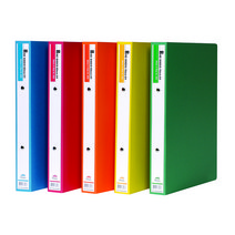 칼라 2공 바인더 수입지 바인더 칼라2공O링바인더 3cm 칼라보드파일 A4, 녹색