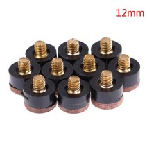 당구 당구큐대 당구다이 당구대 당구초크 초크 쵸크 풀 큐 스틱 및 스누커 교체 부품, 10pcs 12mm