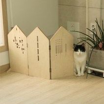 체리향기 반려묘 반려견 배변가리개 전용 파티션 애완용품 펫전용 파티션, A타입하우스형