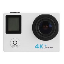 유프로 가성비 와이파이 방수 미니 4k 액션캠, 유프로 FP모델 화이트 + 16GB 메모리