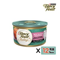 팬시피스트 메들리 85G 모음 주식캔, 프리마베라 연어, 85G 12캔, 생선, 12개