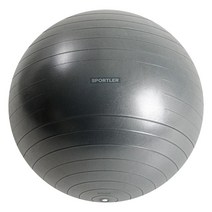 스포틀러 짐볼 안티버스트 요가 필라테스 임산부 스트레칭 코어 운동 밸런스 볼, 55cm_다크그레이