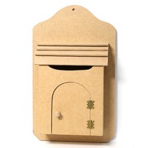 벽우체통 반제품 40*24cm M-02-117, 열쇠포함