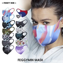 페기민 3D입체 향균마스크/연예인마스크 /여름 마스크, XL, FMK326