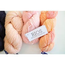리오스 Rios / 말라브리고 Malabrigo / 100% 퓨어 메리노울 최상급 울사 핸드다잉얀, 128 PRESCO SECO, 1개
