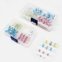 열수축튜브 자동납땜 방수배선 전선연결커넥터 솔더슬리브 50개 / 100개 / 150개 / 200개 세트, 50개 세트