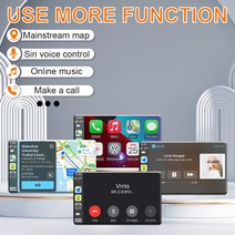 카플레이 동글 Vrriis 3.1 업그레이드 무선 카플레이 Cplay2air 애플 어댑터 동글 아우디 A3 A4 A5 A6 A7 Q, 10 Q5