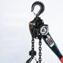체인블럭 호이스트 하역기기 미니 레바블럭 체인 수동 원형, 3.2TX3M