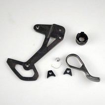 sram gx 독수리 탄소 뒷 변속기 케이지 조정 가능한 시프터 레버 자전거 액세서리 용 zrace 탄소 섬유 수정 부품, 풀세트