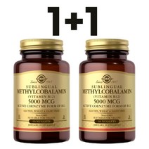 솔가 비타민b12 메틸코발라민 5000mcg 60너겟 2개, 60개